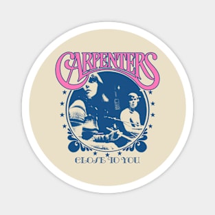 vintage 70s the carpenters Magnet